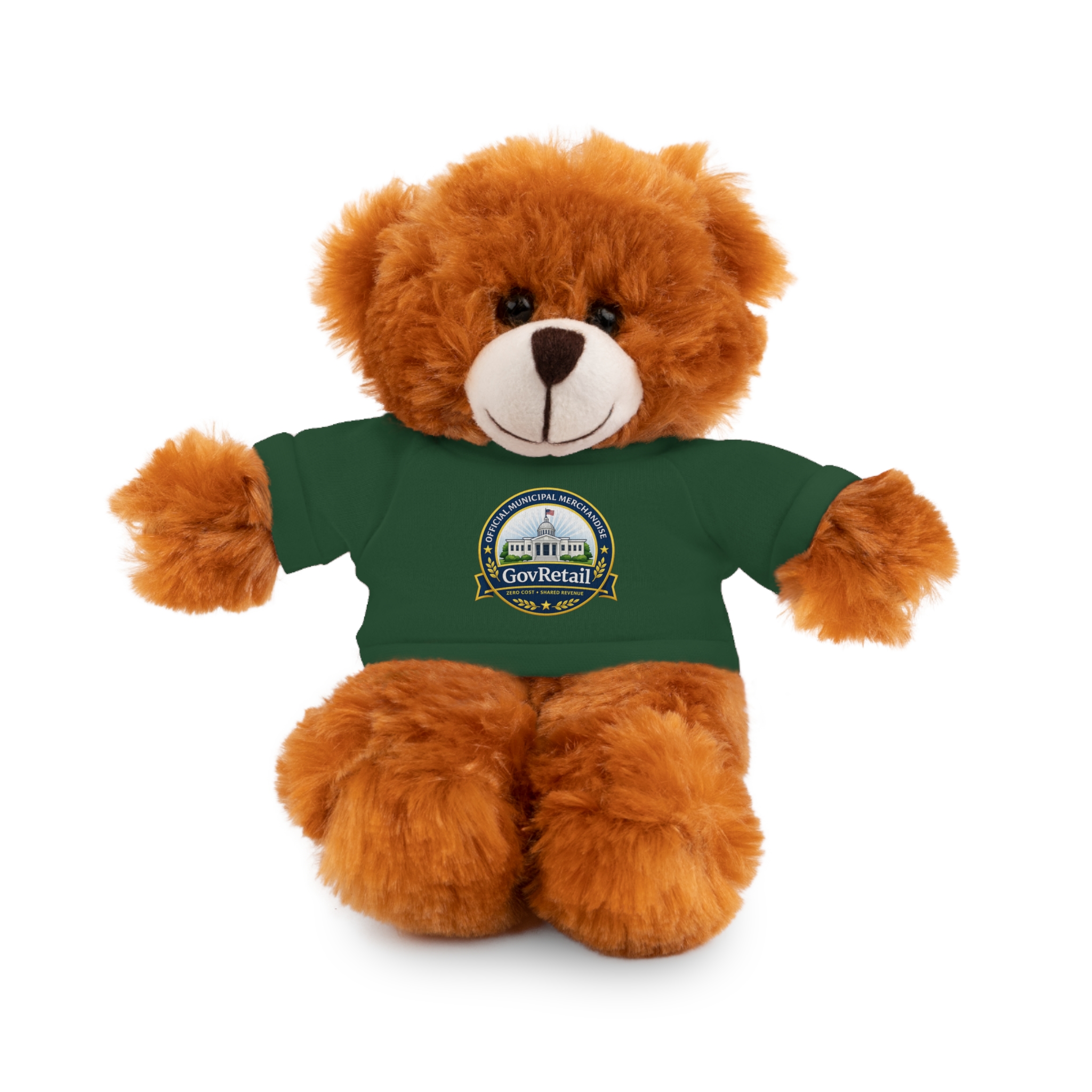 T-Shirt Teddy Bear Cozy Plush Gift: Town of GovRetail