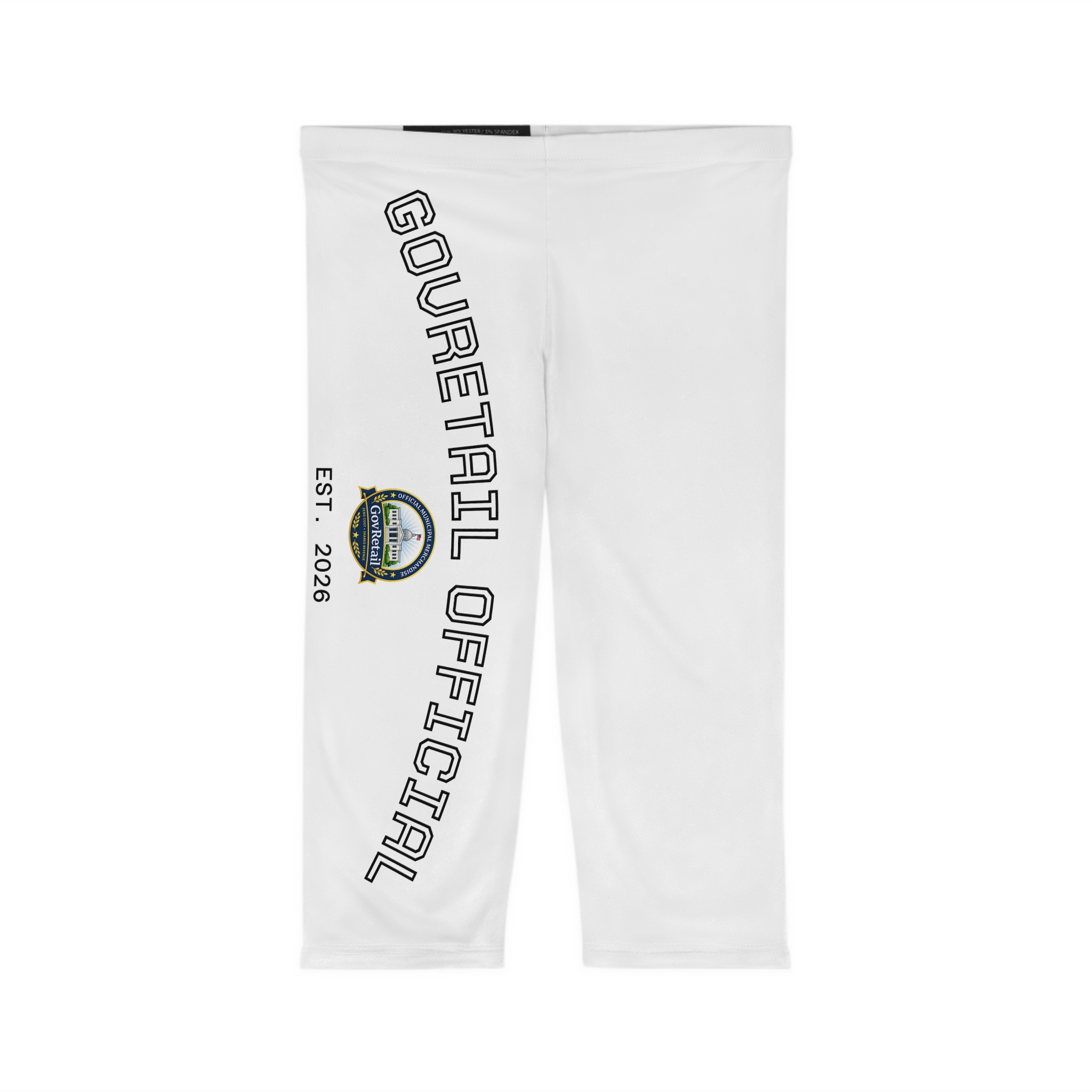 Athletic Women's Capri Leggings: Town of GovRetail