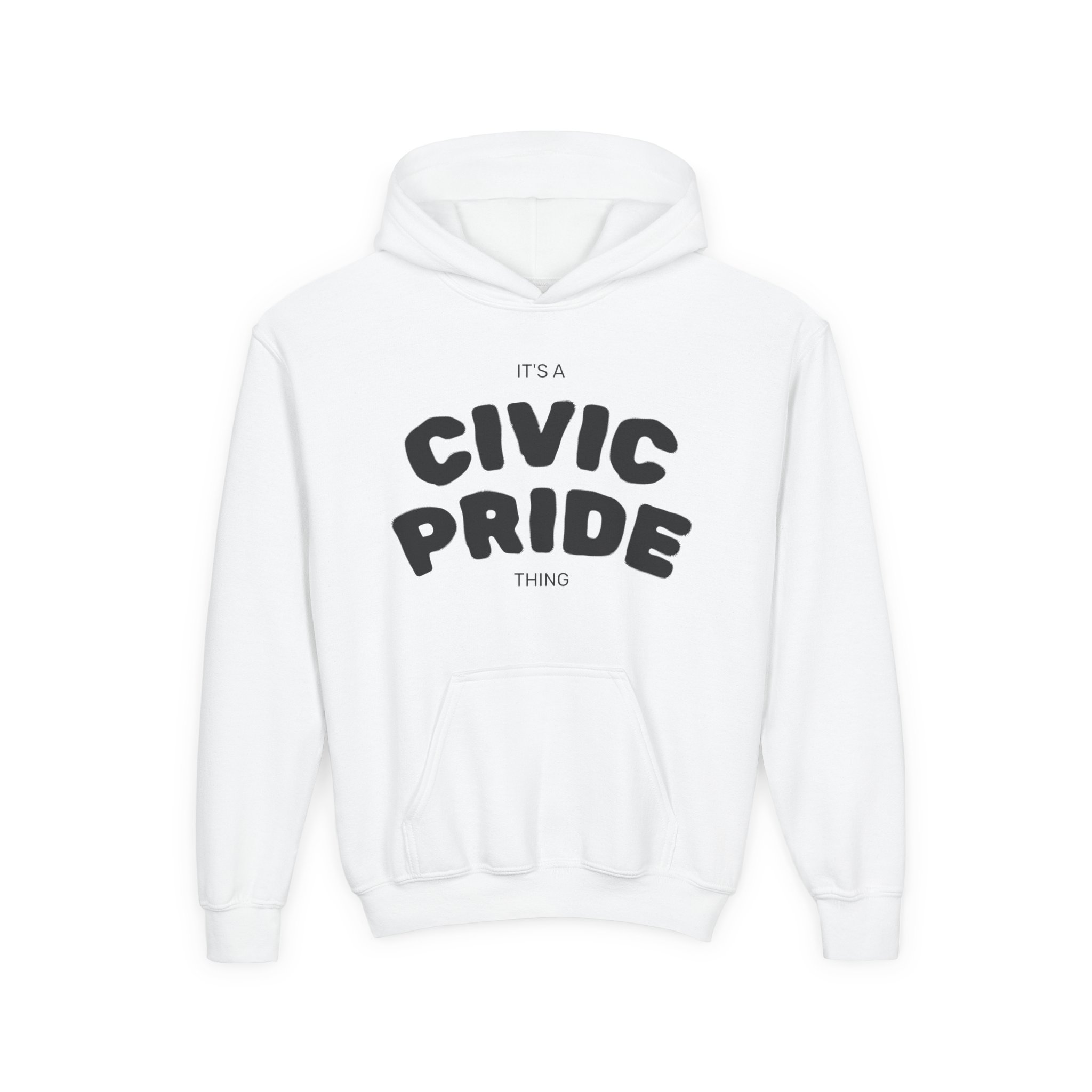 Youth Hoodie — "It’s a Civic Pride Thing": Town of GovRetail