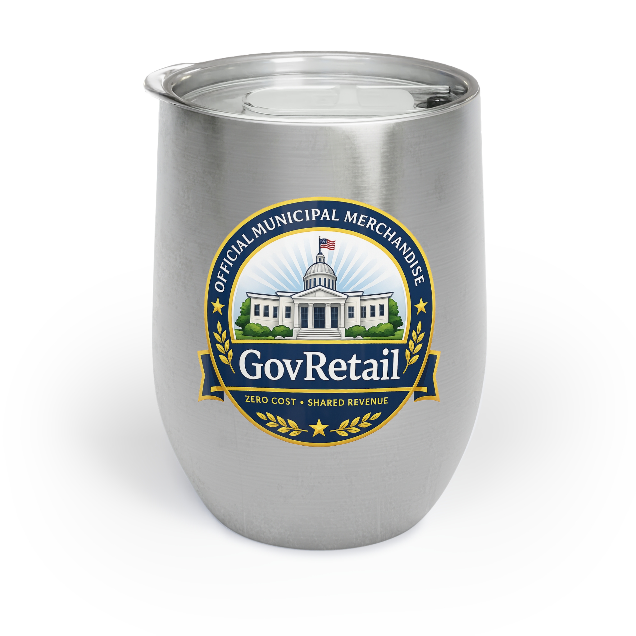 Chill Wine Tumbler: Town of GovRetail
