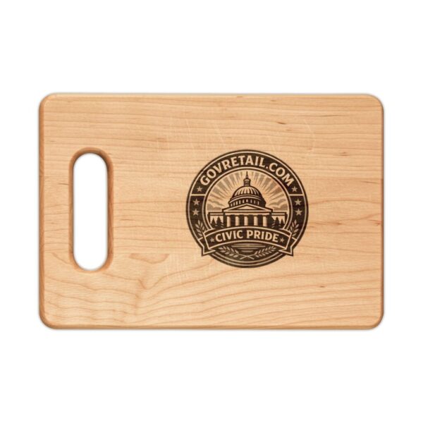 Engraved Wooden Cutting Board: Town of GovRetail.com
